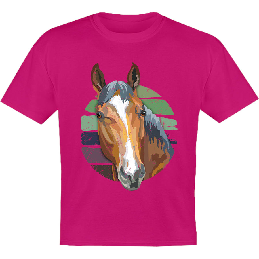 Horse Retro Style - Youth & Infant Tee - Graphic Tees Australia