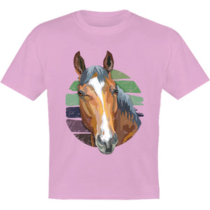 Horse Retro Style - Youth & Infant Tee - Graphic Tees Australia