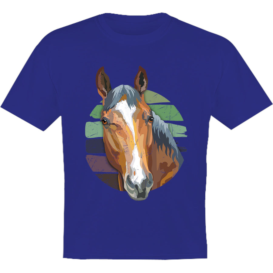 Horse Retro Style - Youth & Infant Tee - Graphic Tees Australia