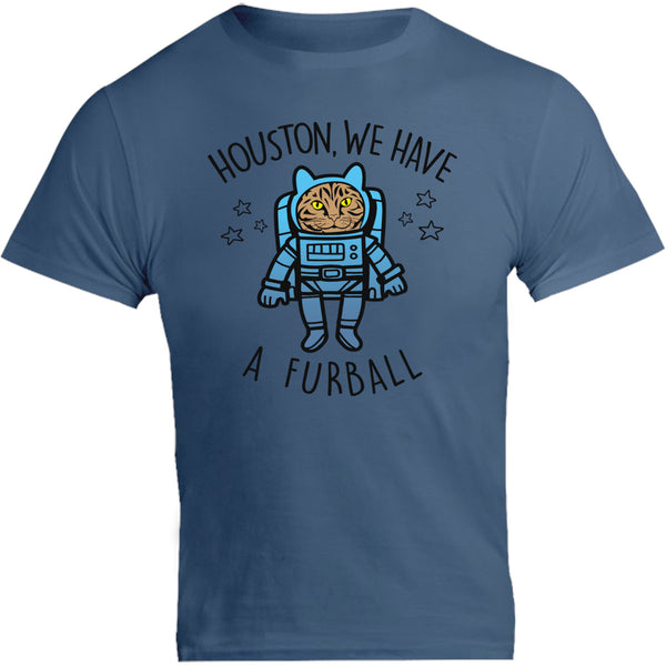 Houston, We Have A Furball - Unisex Tee