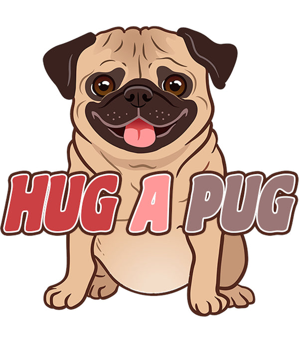 Hug A Pug - Unisex Tee - Graphic Tees Australia