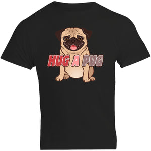 Hug A Pug - Unisex Tee - Plus Size