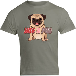 Hug A Pug - Unisex Tee - Graphic Tees Australia