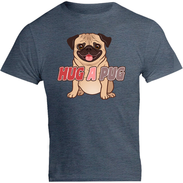 Hug A Pug - Unisex Tee - Graphic Tees Australia