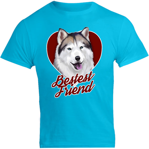 Husky Bestest Friend - Unisex Tee - Graphic Tees Australia