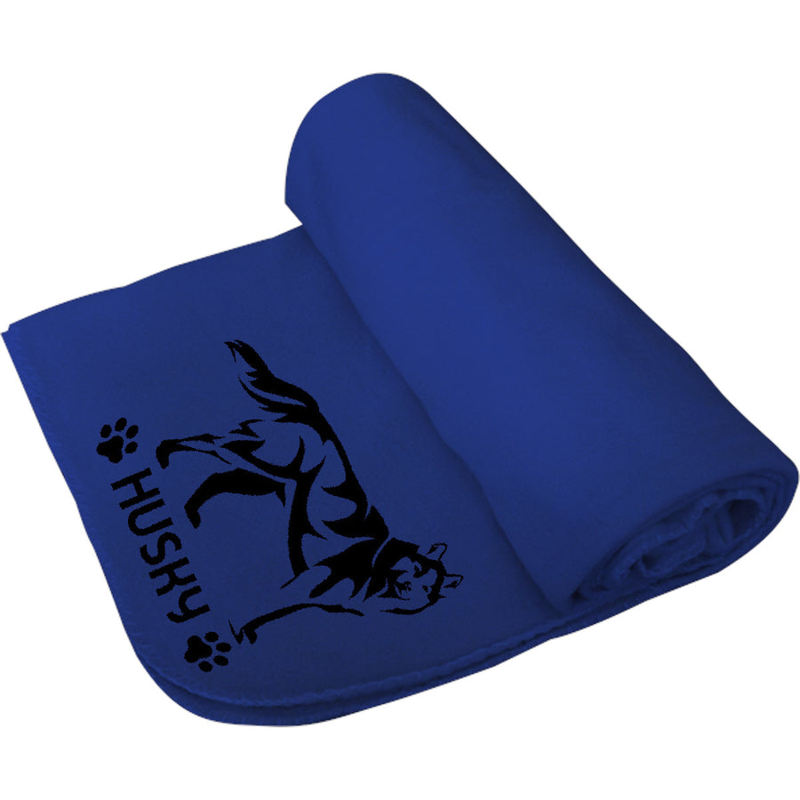 Husky - Polar Fleece Blanket - Graphic Tees Australia