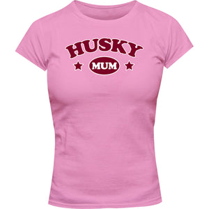 Husky Mum - Ladies Slim Fit Tee - Graphic Tees Australia