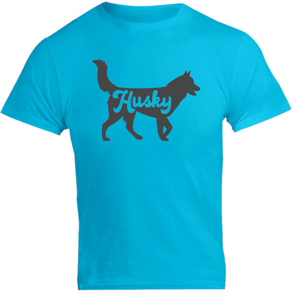 Husky Silhouette - Unisex Tee - Graphic Tees Australia