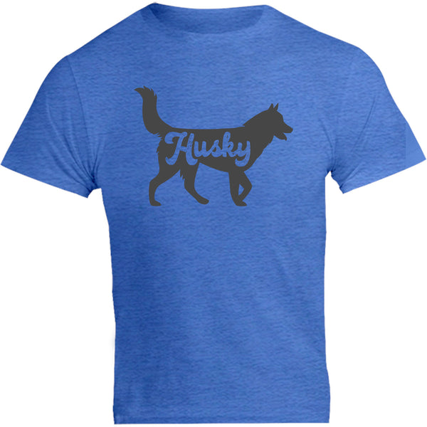 Husky Silhouette - Unisex Tee - Graphic Tees Australia