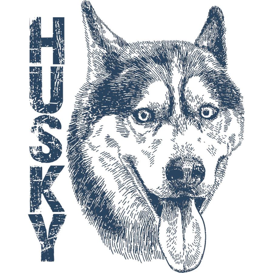 Husky - Unisex Tee - Plus Size - Graphic Tees Australia