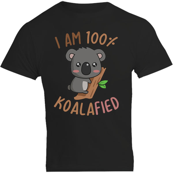 I Am 100% Koalafied - Unisex Tee - Plus Size - Graphic Tees Australia