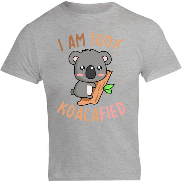 I Am 100% Koalafied - Unisex Tee - Plus Size - Graphic Tees Australia