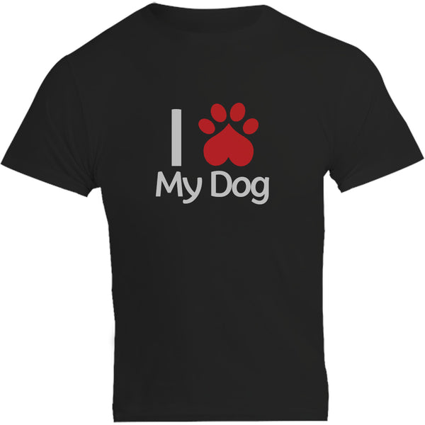 I Love My Dog - Unisex Tee - Plus Size