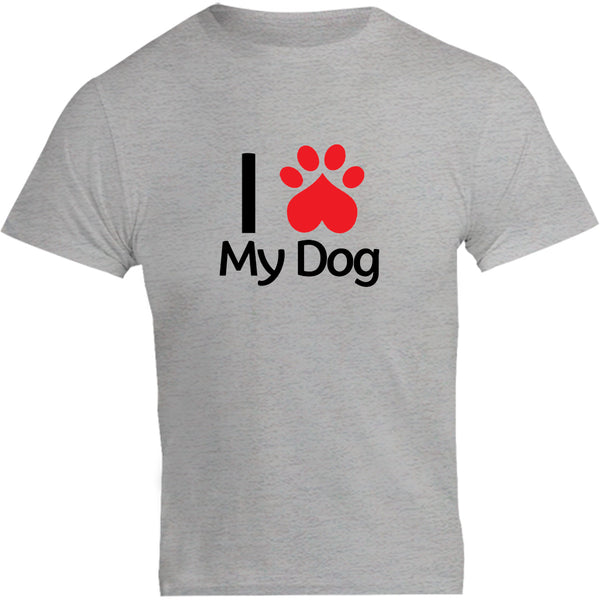 I Love My Dog - Unisex Tee - Plus Size