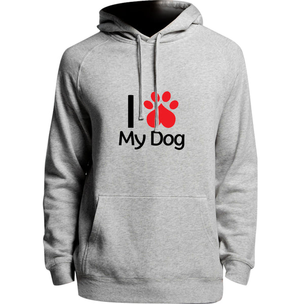 I Love My Dog - Unisex Hoodie - Plus Size