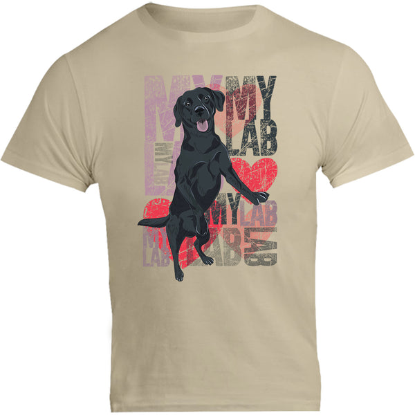 I Love My Lab - Unisex Tee - Graphic Tees Australia