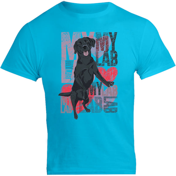 I Love My Lab - Unisex Tee - Graphic Tees Australia