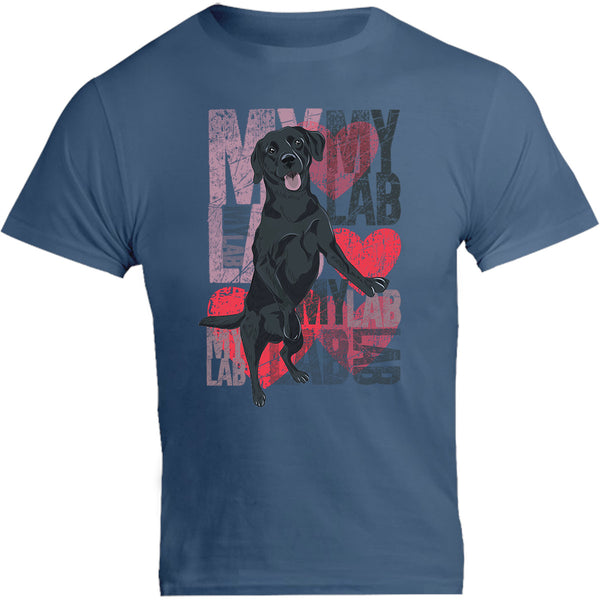 I Love My Lab - Unisex Tee - Graphic Tees Australia