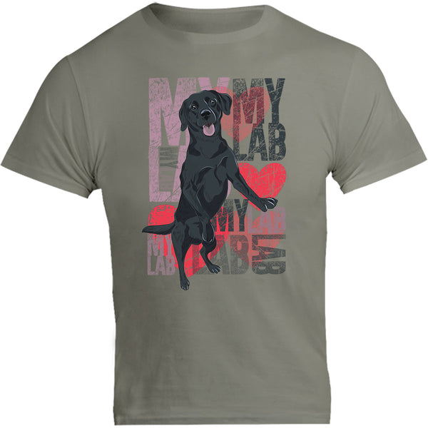 I Love My Lab - Unisex Tee - Graphic Tees Australia