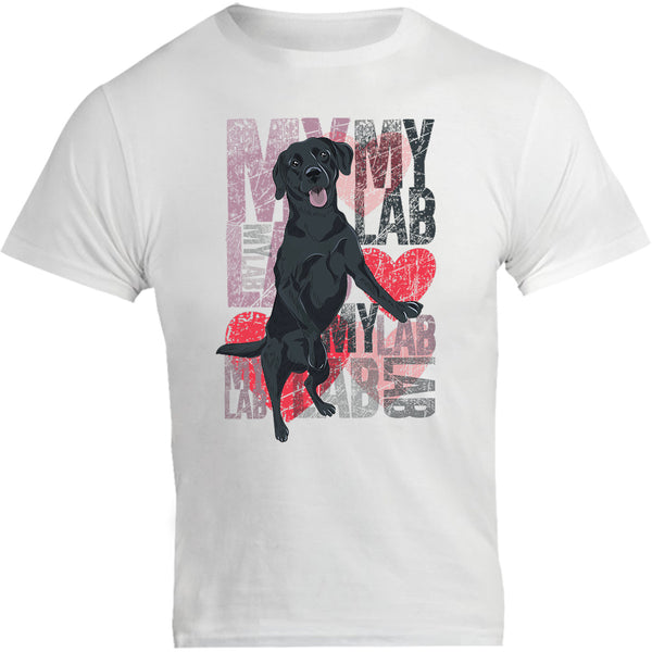 I Love My Lab - Unisex Tee - Graphic Tees Australia