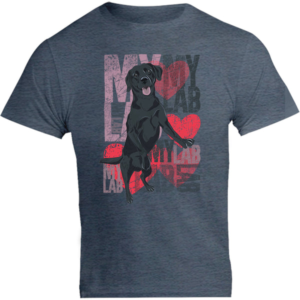 I Love My Lab - Unisex Tee - Graphic Tees Australia