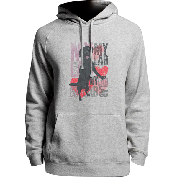 I Love My Lab - Unisex Hoodie - Plus Size