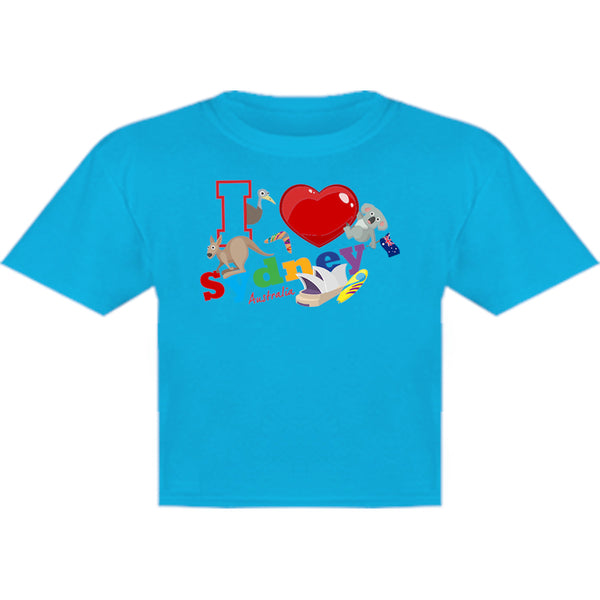 I Love Sydney Australia - Youth & Infant Tee - Graphic Tees Australia