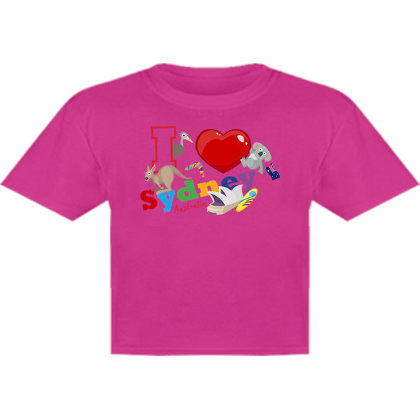 I Love Sydney Australia - Youth & Infant Tee - Graphic Tees Australia