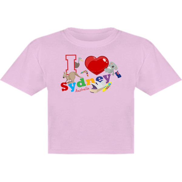 I Love Sydney Australia - Youth & Infant Tee - Graphic Tees Australia