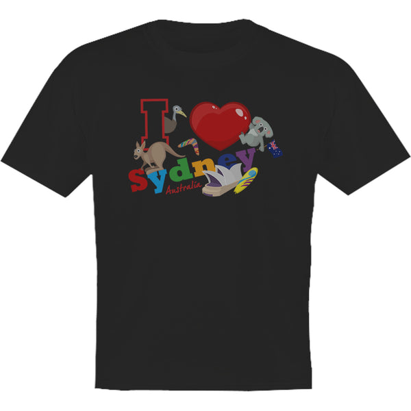 I Love Sydney Australia - Youth & Infant Tee - Graphic Tees Australia