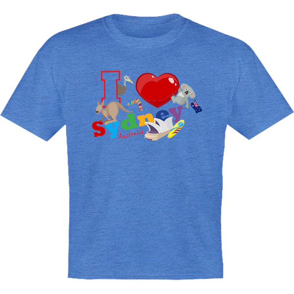 I Love Sydney Australia - Youth & Infant Tee - Graphic Tees Australia