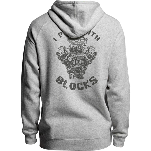 I Play With Blocks - Unisex Hoodie - Plus Size