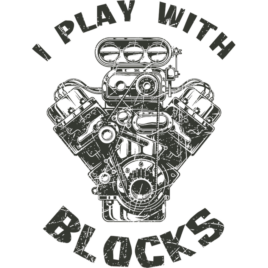 I Play With Blocks - Unisex Tee - Plus Size