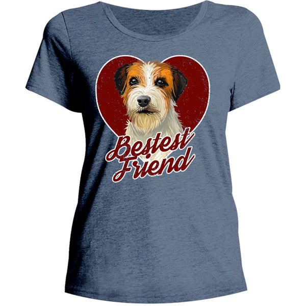 Jack Russell Bestest Friend - Ladies Relaxed Fit Tee