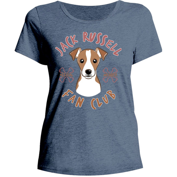 Jack Russell Fan Club - Ladies Relaxed Fit Tee