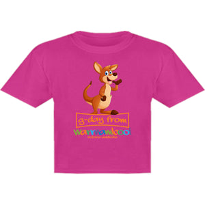 Kangaroo G'day From Warrnambool - Youth & Infant Tee - Graphic Tees Australia