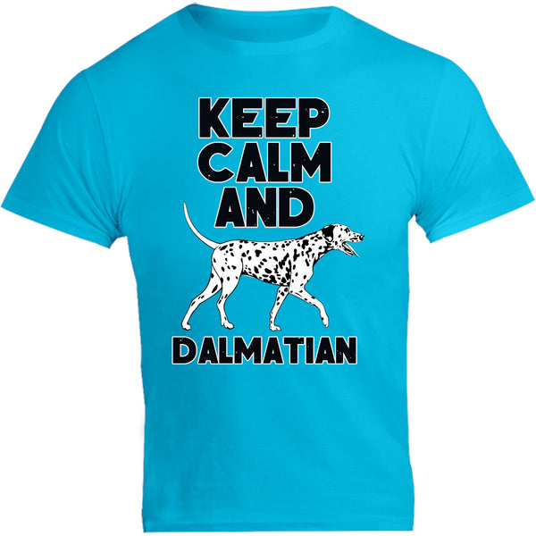 Keep Calm And Dalmatian - Unisex Tee - Graphic Tees Australia