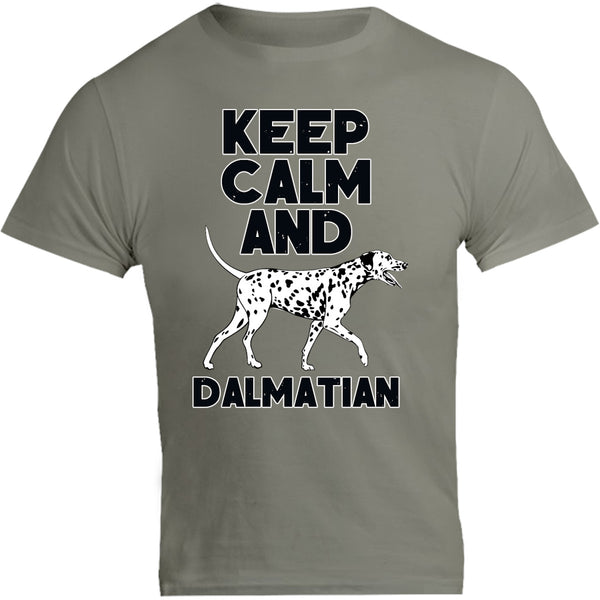 Keep Calm And Dalmatian - Unisex Tee - Graphic Tees Australia