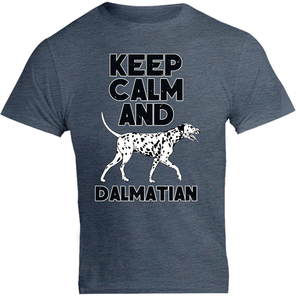 Keep Calm And Dalmatian - Unisex Tee - Graphic Tees Australia