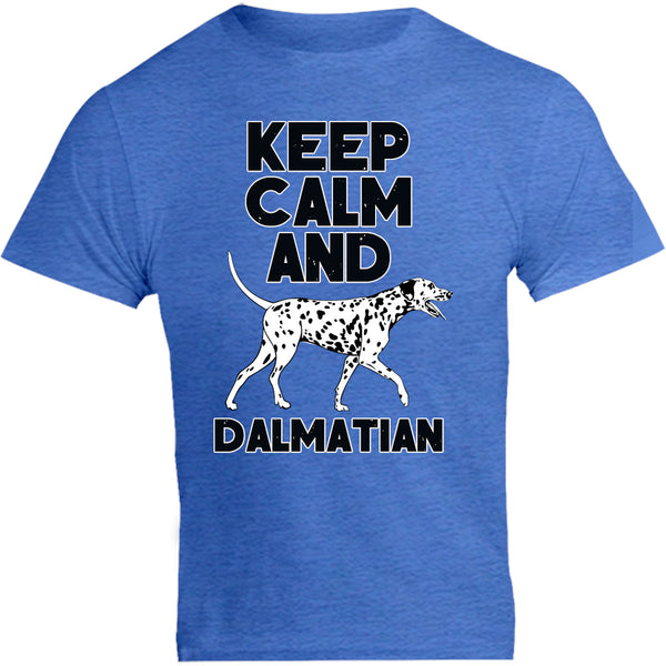 Keep Calm And Dalmatian - Unisex Tee - Graphic Tees Australia