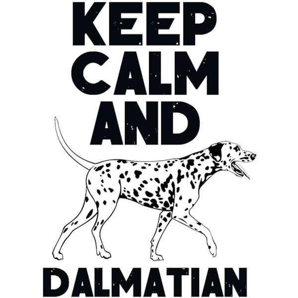 Keep Calm And Dalmatian - Unisex Tee - Graphic Tees Australia