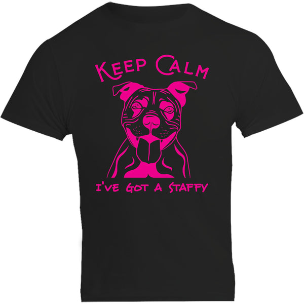 Keep Calm I've Got A Staffy - Unisex Tee - Plus Size