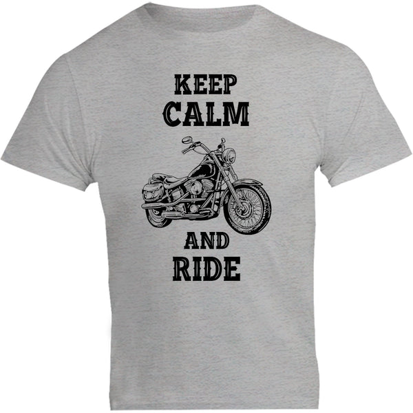 Keep Calm & Ride - Unisex Tee - Graphic Tees Australia