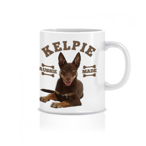 Kelpie Aussie Made - Ceramic Mug - Graphic Tees Australia