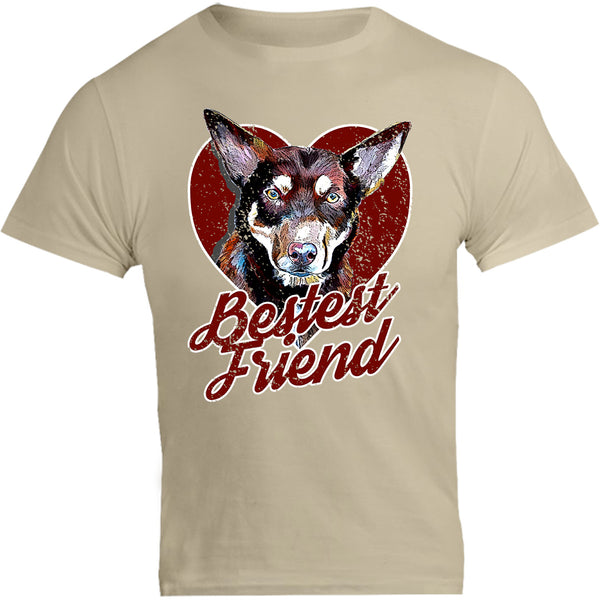 Kelpie Bestest Friend - Unisex Tee - Graphic Tees Australia