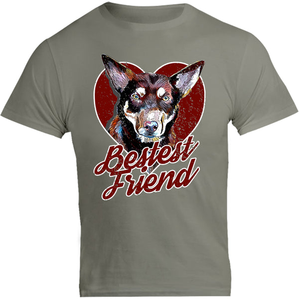 Kelpie Bestest Friend - Unisex Tee - Graphic Tees Australia