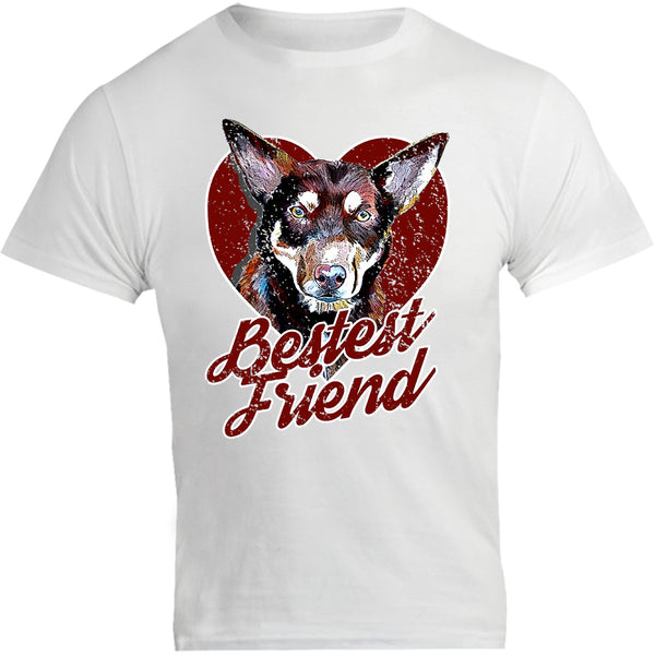 Kelpie Bestest Friend - Unisex Tee - Graphic Tees Australia