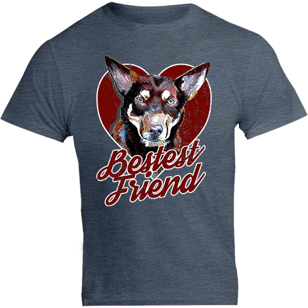 Kelpie Bestest Friend - Unisex Tee - Graphic Tees Australia