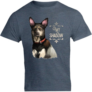 Kelpie My Shadow - Unisex Tee - Graphic Tees Australia