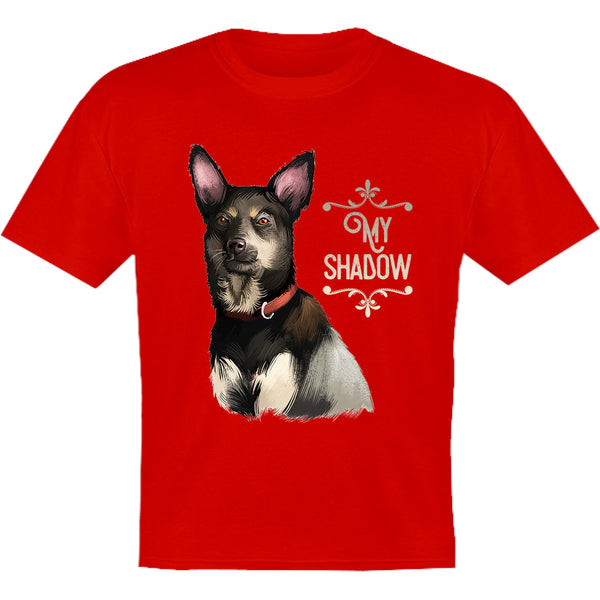 Kelpie My Shadow - Youth & Infant Tee - Graphic Tees Australia